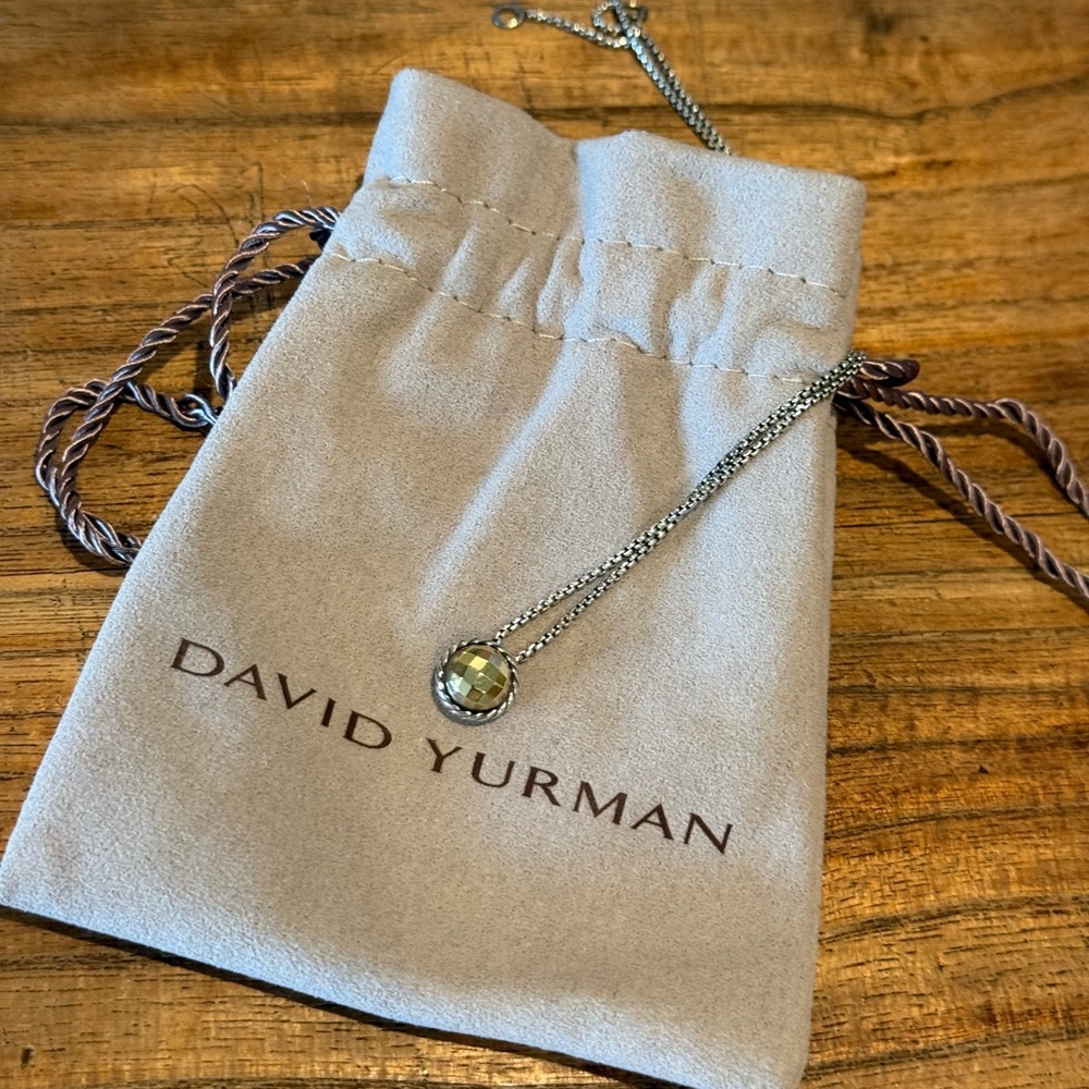 David Yurman Silver Necklace